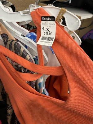 This is Torrid, Goodwill, are you really serious, $19.99??