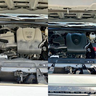 Engine bay detail