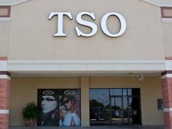 The front of our TSO Capital Plaza eye clinic in Austin.