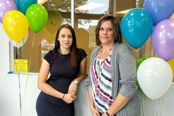 Our veterinarians: Dr. Ropski (left) and Dr. Pike (right).