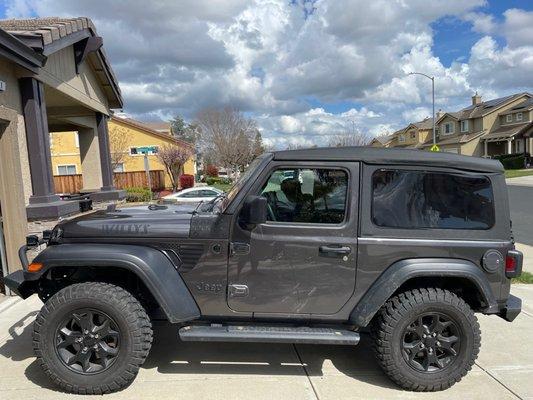 Jeep Wrangler Wilys 2021 with custom works