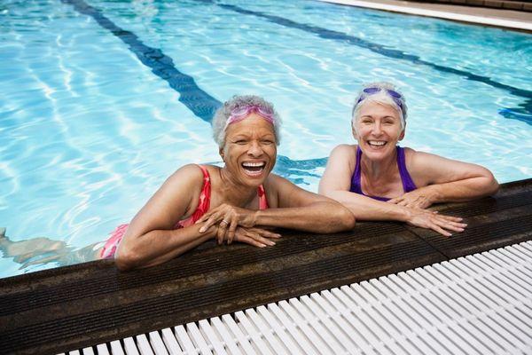 Individuals enjoying a swim together, symbolizing health, active lifestyles, as JFSS promote well-being, and enhance the quality of life