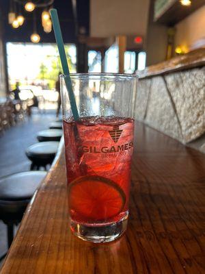 Hibiscus Gin & Tonic - not sure about this drink