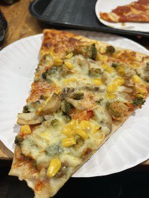 Vegetarian Slice Pizza