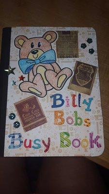 This journal gets sent home with a bear and a book for kids to enjoy over the weekends! They love Billy Bob!!