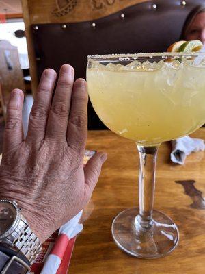 Margarita as big as your head