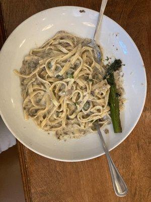 Mushroom pasta