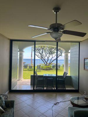 Sliding Glass Doors installed - Summer 2023 - Lahaina Shores