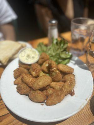 Fried artichoke hearts