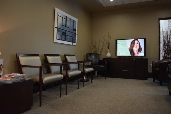 Waiting Area at Cole Aesthetic Center