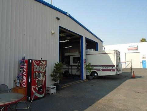 Our shop is designed not just for car repair, but motor home repair as well.