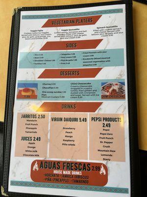 Menus