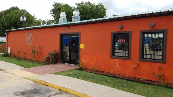 Exterior of restaurant, off the beaten path but worth finding!