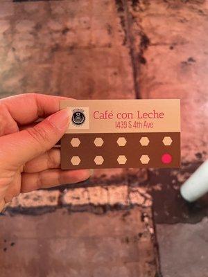 Loyalty card