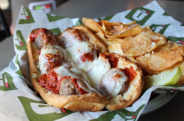 Meatball Parmigiana