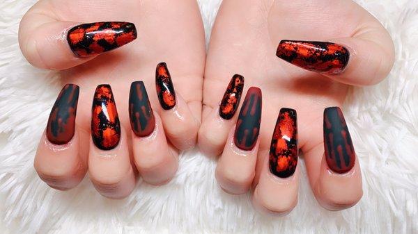 Halloween nails