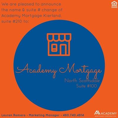 Academy Mortgage North Scottsdale!