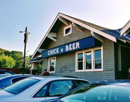 The Chick n beer resturant.