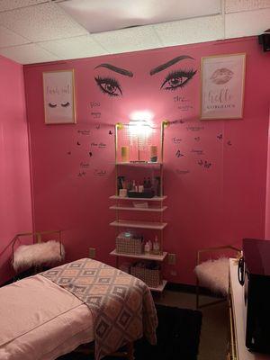 Lash room