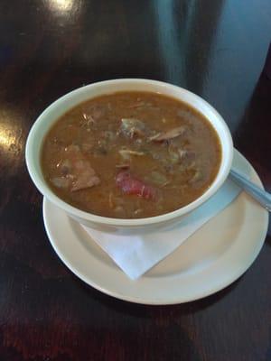 The Gumbo is quite good.