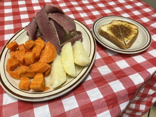 St. Patrick's Day Corned Beef & Cabbage