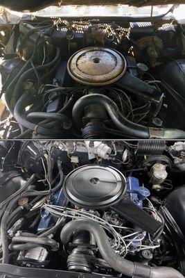 Before / after engine