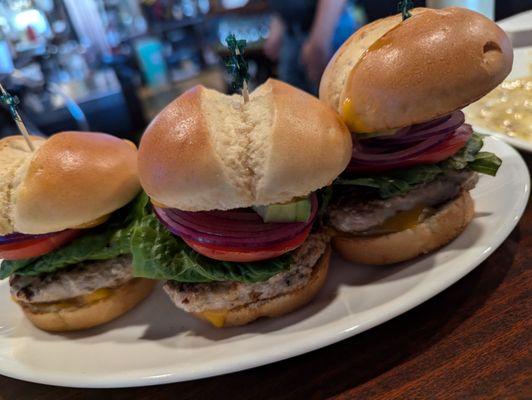 Turkey Burger Sliders