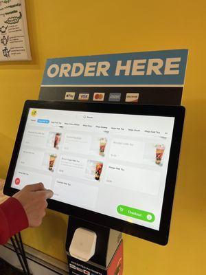 Ordering kiosk