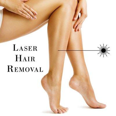 Start getting that smooth and hair free skin you've always wanted! Schedule an appointment for our Painless Laser Hair Removal Treatment.