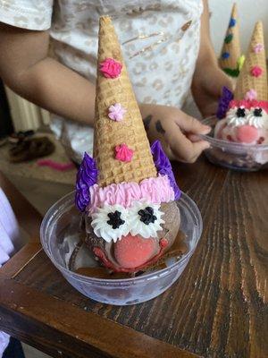 Custom ice cream clowns