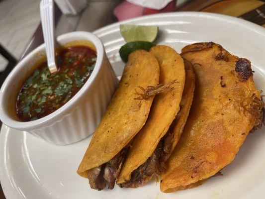 Birria tacos