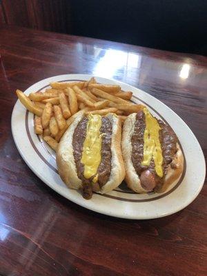 Coneys and fries