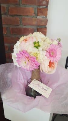 Jim created the most gorgeous bridesmaid bouquets for my wedding at Onteora Mountain House.