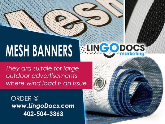 Full Color Banners (Mesh and Smooth)