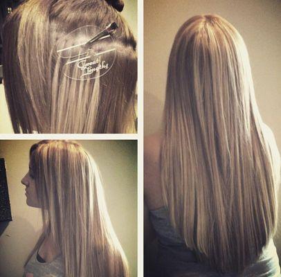 Greatlengths hair extensions