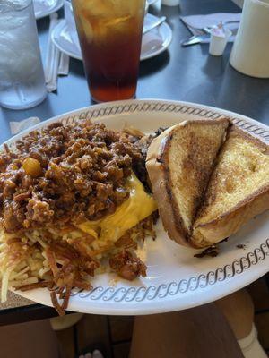 cheesesteak plate