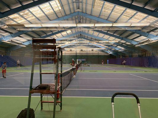 Indoor courts 1-4