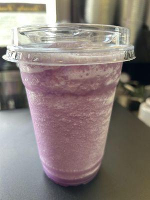 Purple Clouds blended Lotus energy drink.