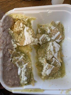 Chilaquiles verdes