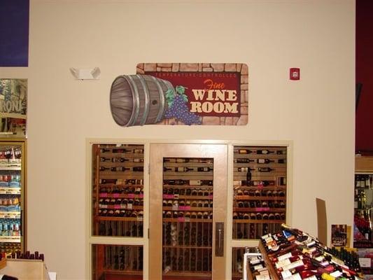 57 degree fine wine room