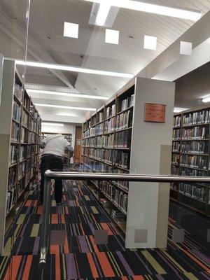 Some of the  bookshelves