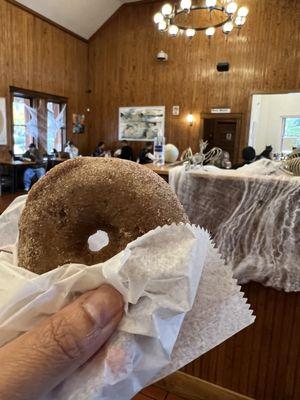 Baked apple cider donut