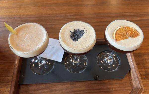 Espresso martini flight