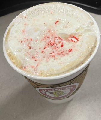 Peppermint latte