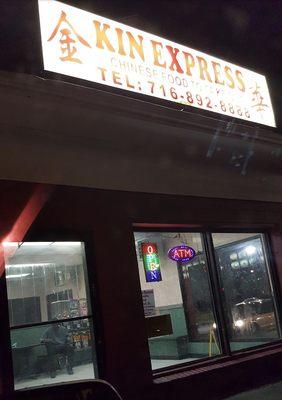 Kim Express: Cash Only Establishment, takeout only Chinese restaurant