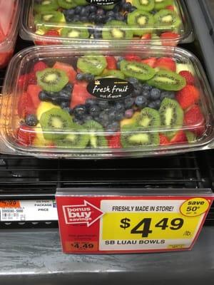 Fruit mix $4.49