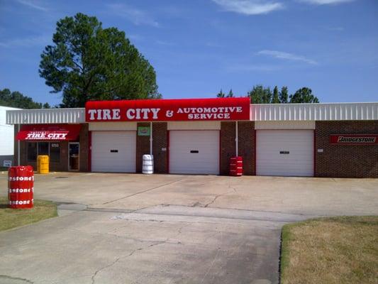 Tire City & Automotive Service has six bays to get your vehicle serviced quickly.