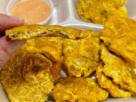 Tostones, nice n crispy