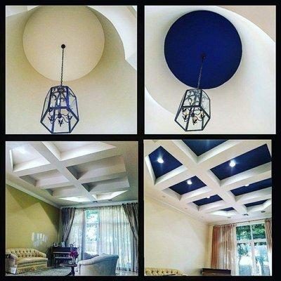 Accent ceilings