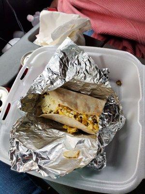 Breakfast taco